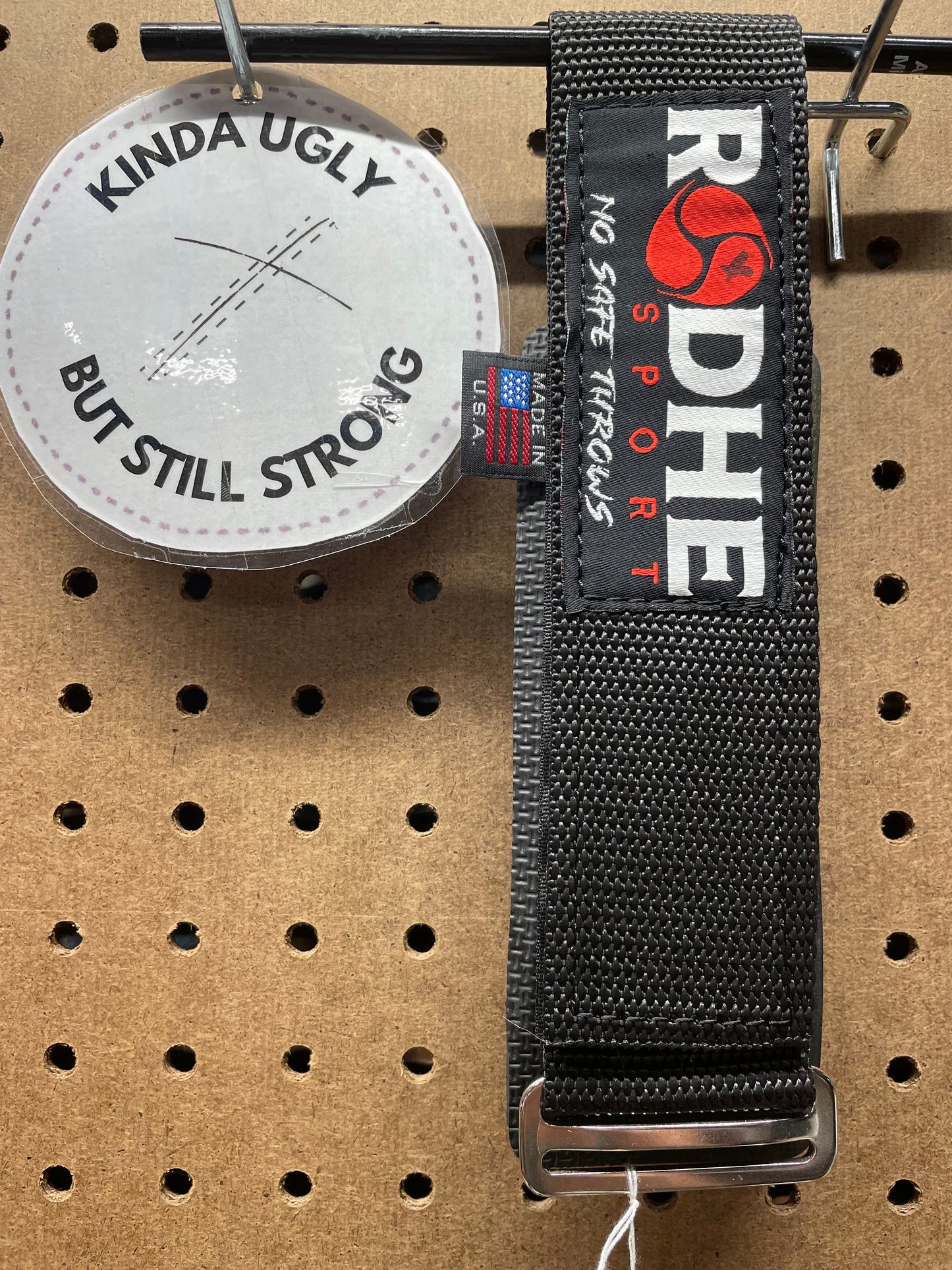 OTW- Black 6.5cm Rodhe Strap (444)