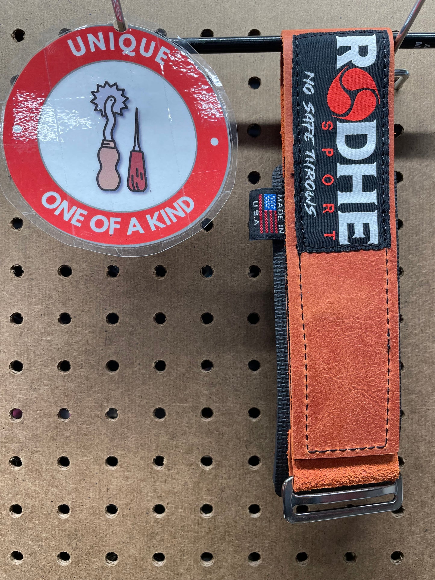 OTW Burnt Orange Leather Rodhe Strap - 333