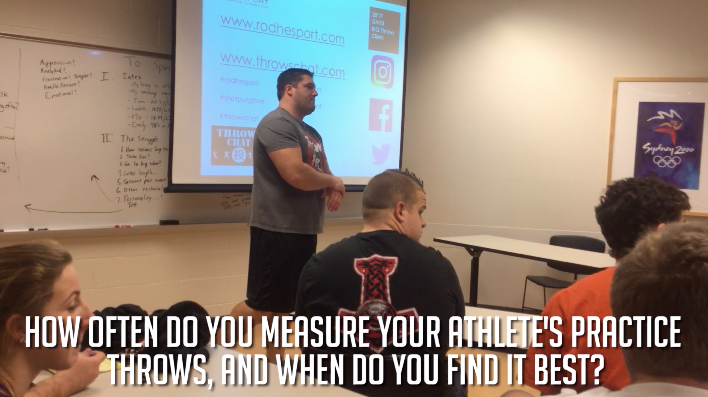 Lecture - Fundamental Efficiencies in Throws Training